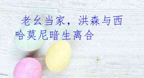 老幺当家,洪森与西哈莫尼暗生离合