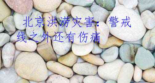 北京洪涝灾害:警戒线之外还有伤痛