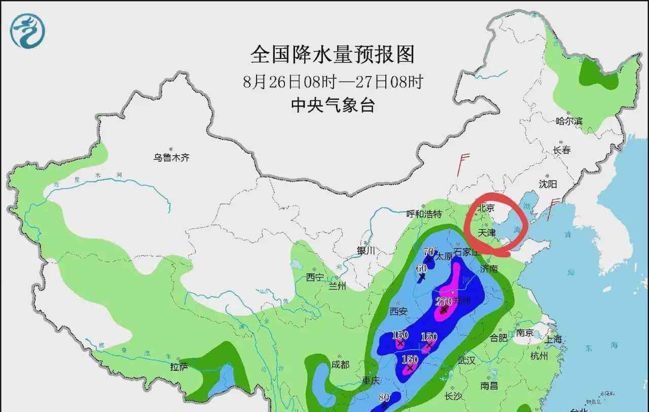 天津天气:大规模降雨来袭!这些区域将特别受影响