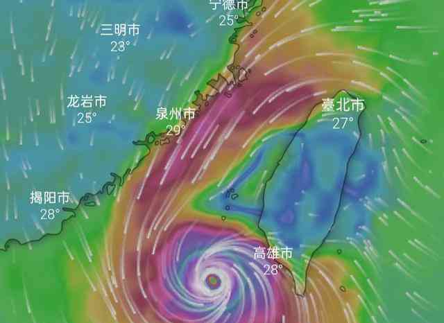  台风“苏拉”登陆福建大概时间和影响范围预测 