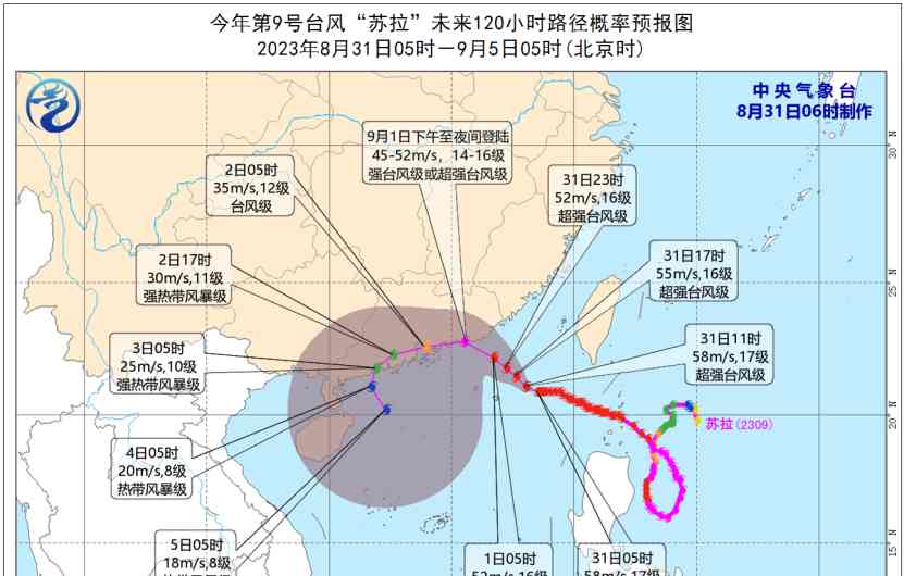  台风“苏拉”将登陆广东，狂风暴雨即将来袭！ 