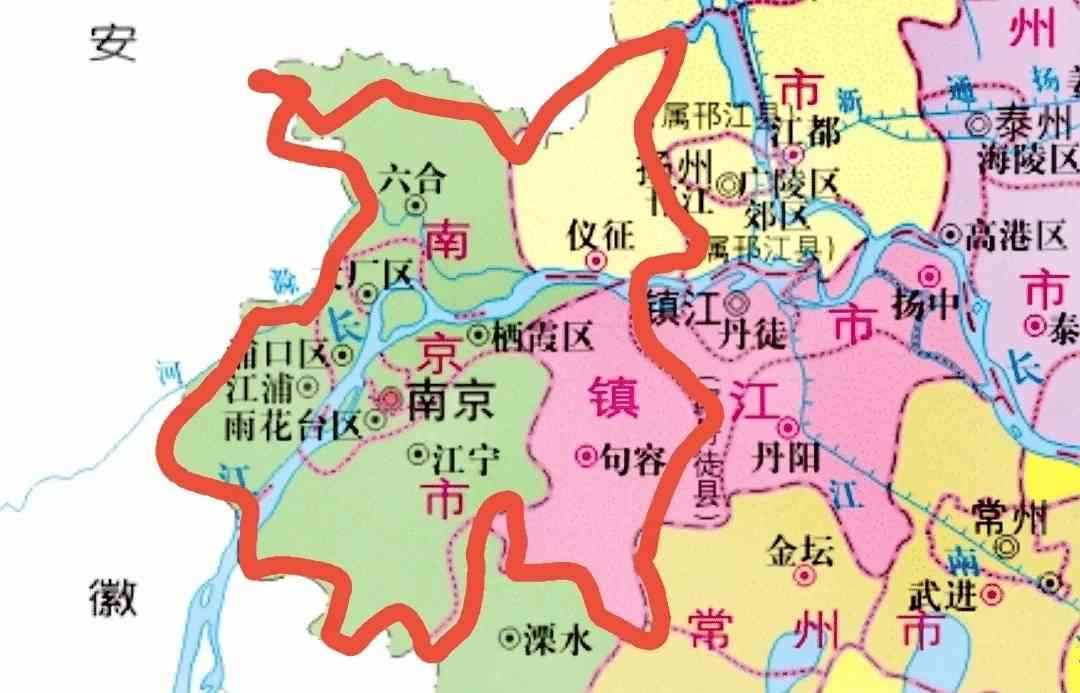 江苏南京区划调整,南京进一步辐射苏中地区