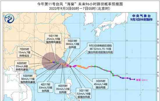  全国又有一台风闹了，福建将连续4至5天降雨！ 