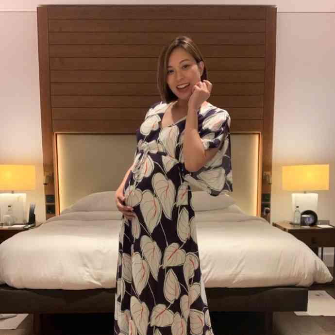 42岁朱慧敏孕育喜讯!长胎不长肉引关注