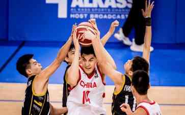中国U16男篮亚洲杯连胜 强势复仇完成