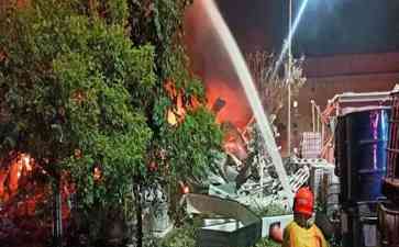 台湾高尔夫球制造厂爆炸火灾造成4名消防员遇难,仍有6人被困