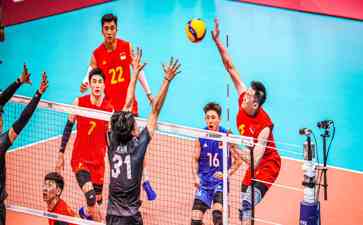 中国男排3-0日本,晋级亚运会决赛战伊朗