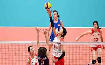 中国女排卫冕亚运会冠军,完美3-0夺金!
