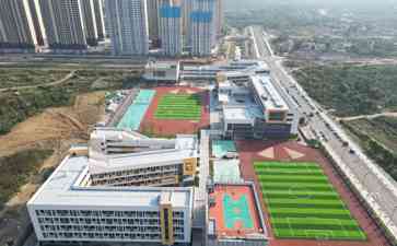 中建三局基建投公司顺利完成沙塘学校项目,将于11月投入使用