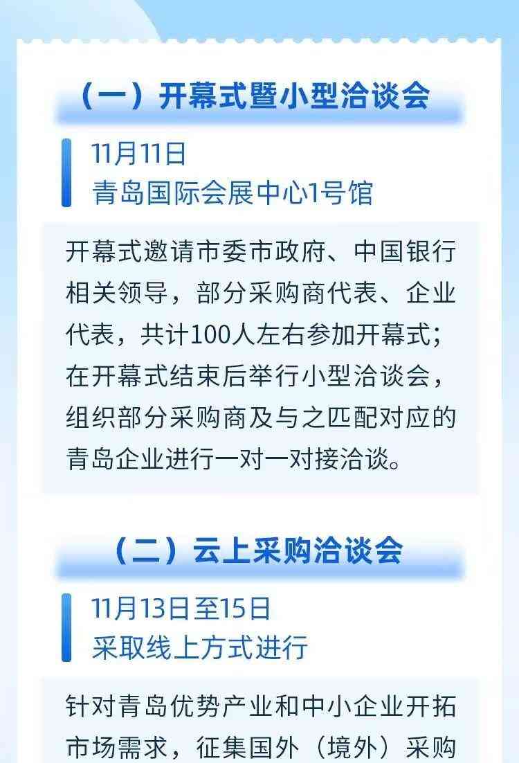  青岛中小企业国际采购洽谈会即将举办，助力企业开拓国际市场 