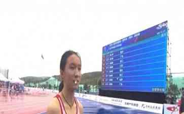  初中生挑战亚运冠军，陈妤颉11秒43夺冠