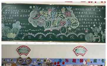 孙沟小学展班级风采 用心打造班级文化