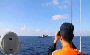 美军驻足南海,中国决不退缩!