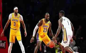 NBA季中锦标赛湖人 vs 步行者:詹姆斯vs哈利伯顿巅峰较量