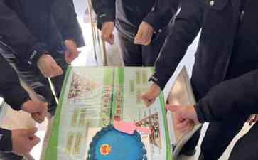 威海民警收获民众暖心祝福,警察节蛋糕暖人心